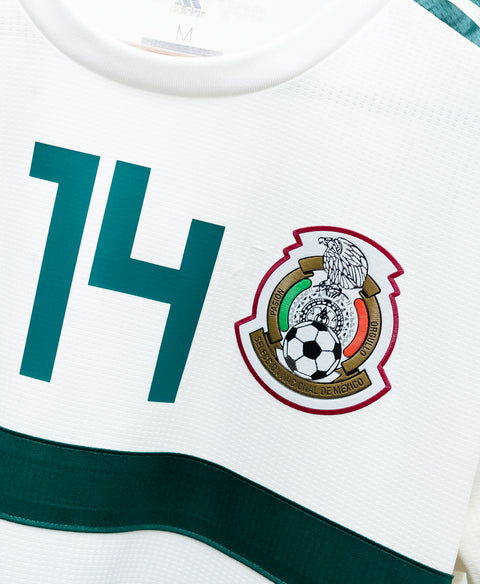 Mexico 2018 Chicharito Player Version Away Kit (M)