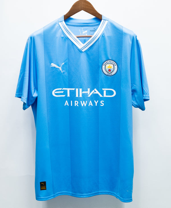 Manchester City 2023-24 Haaland Home Kit (XL)