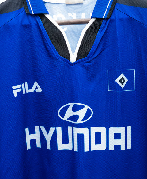 Hamburg 1998-99 Yeboah Away Kit (2XL)