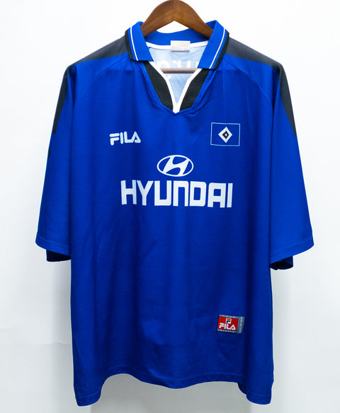 Hamburg 1998-99 Yeboah Away Kit (2XL)