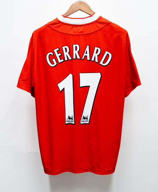 Liverpool 2002-04 Gerrard Home Kit (L)