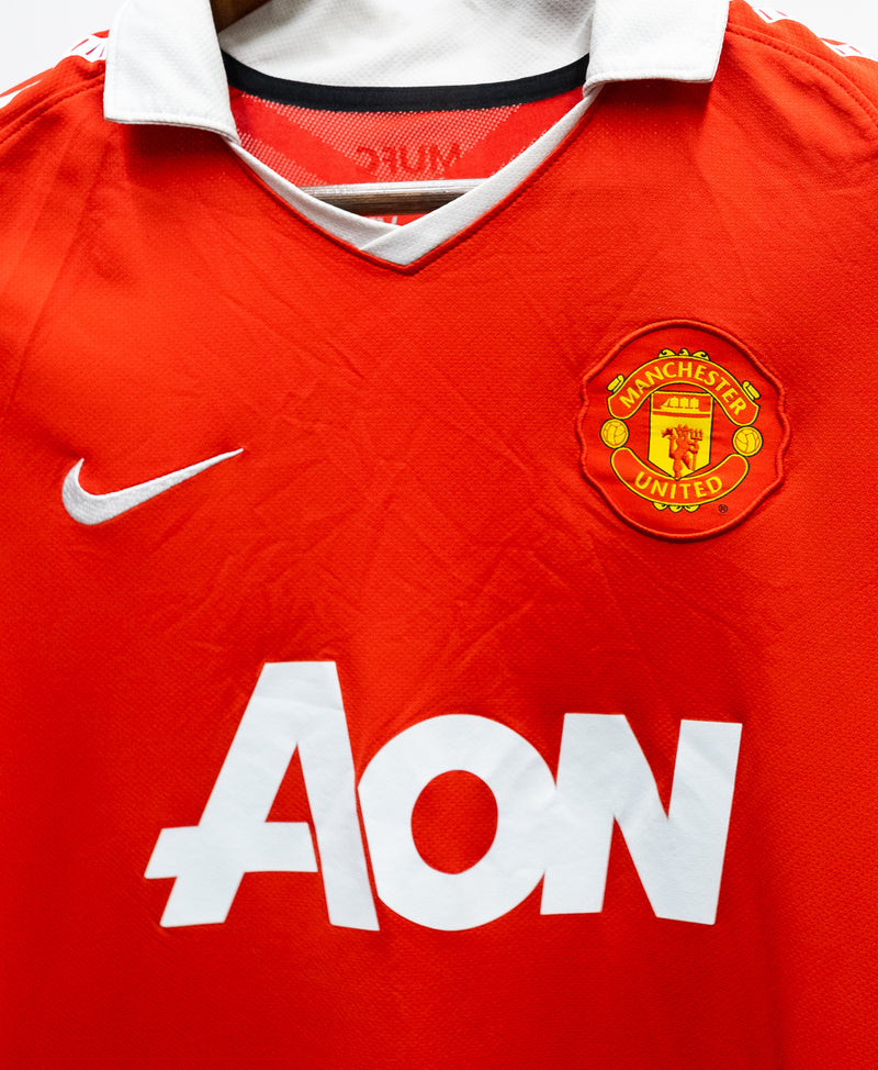 Manchester United 2010-11 Berbatov Home Kit (M)