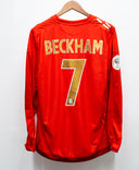 England 2006 Beckham Long Sleeve Home Kit (XL)