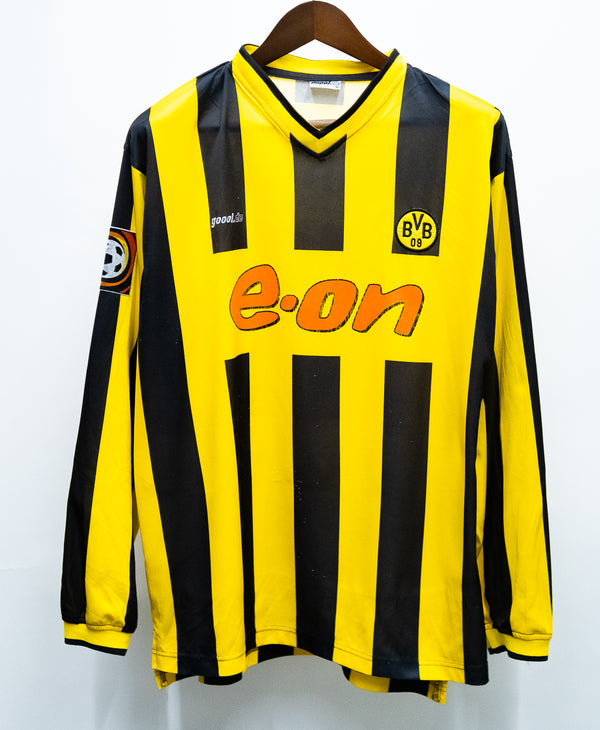 Borussia Dortmund 2001-02 Herrlich Away Kit (L)