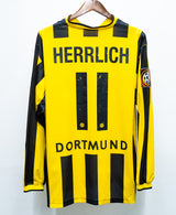 Borussia Dortmund 2001-02 Herrlich Away Kit (L)