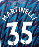 Arsenal 2021-22 Martinelli Player Issue Third Kit (L)