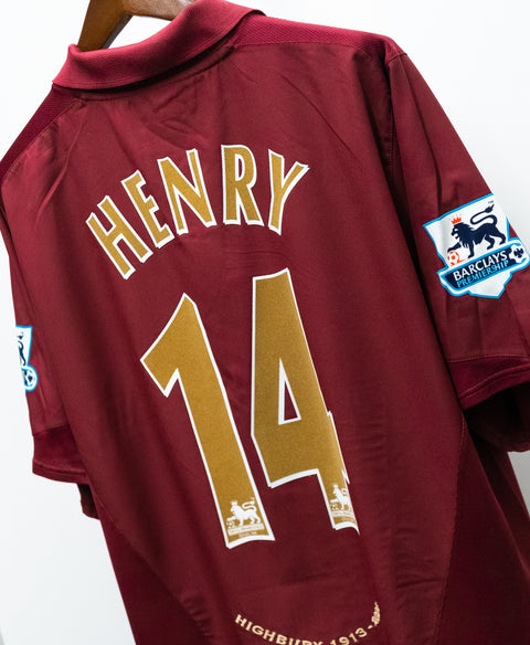 Arsenal 2005-06 Henry Home Kit (XL)