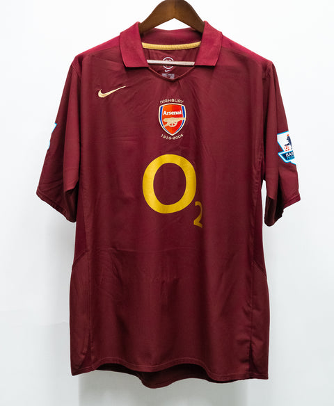 Arsenal 2005-06 Henry Home Kit (XL)