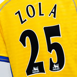 Chelsea 2000-01 Zola Away Kit (L)