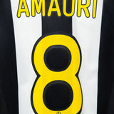 Juventus 2008-09 Amauri Long Sleeve Home Kit (M)