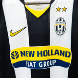 Juventus 2008-09 Amauri Long Sleeve Home Kit (M)