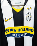 Juventus 2008-09 Amauri Long Sleeve Home Kit (M)
