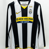 Juventus 2008-09 Amauri Long Sleeve Home Kit (M)