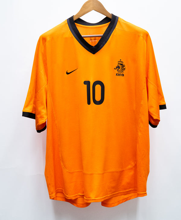 Netherlands 2000 Bergkamp Home Kit (2XL)