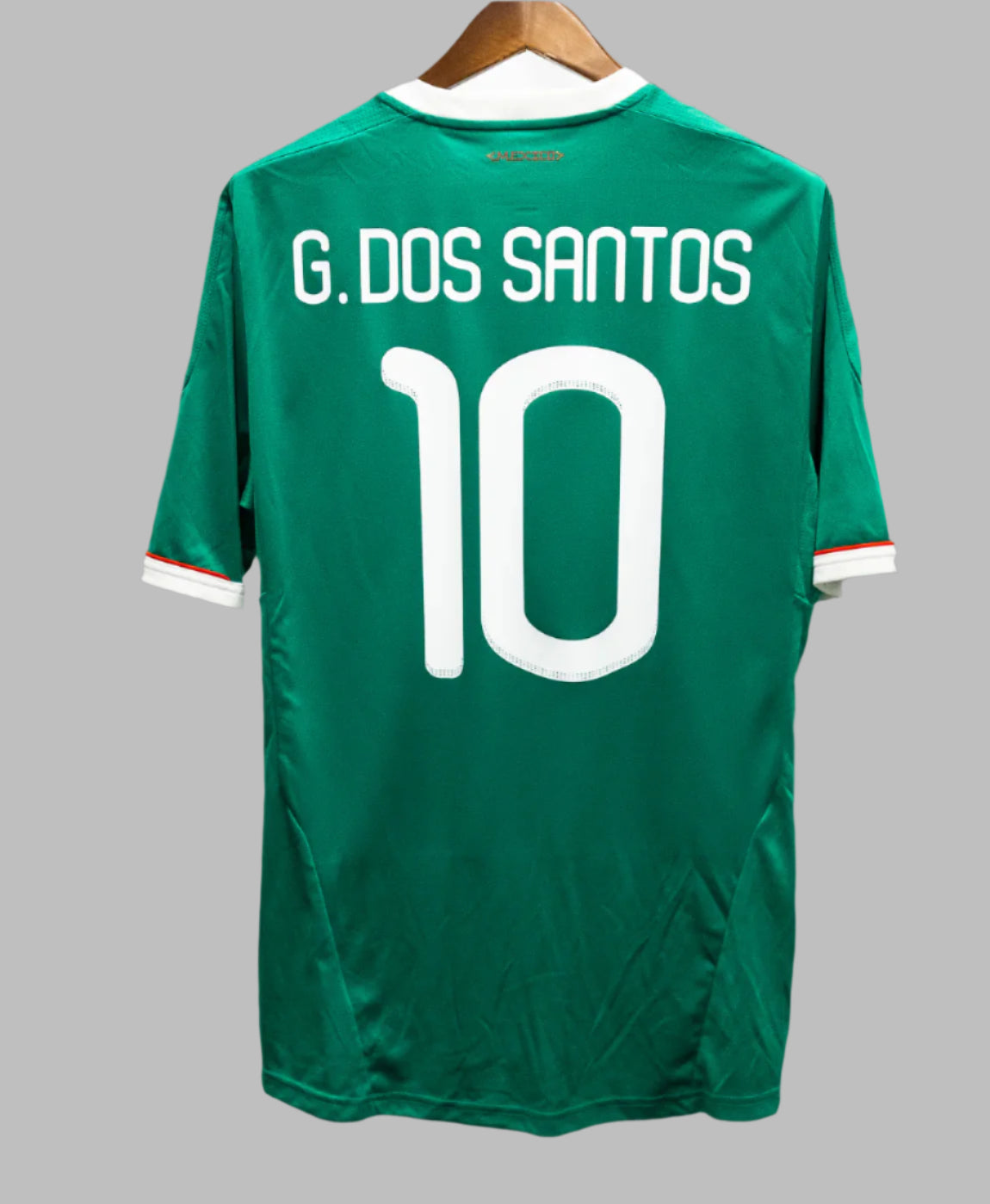 Mexico 2011 Dos Santos Home jersey shirt