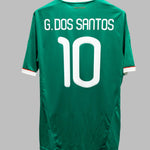 Mexico 2011 Dos Santos Home jersey shirt