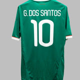 Mexico 2011 Dos Santos Home jersey shirt
