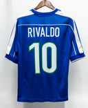 Brazil 1998 Rivaldo Away Kit (M)