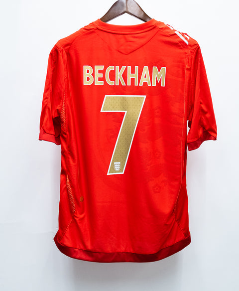 England 2006 Beckham Away Kit (L)