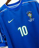 Brazil 1998 Rivaldo Away Kit (M)