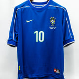 Brazil 1998 Rivaldo Away Kit (M)