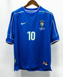 Brazil 1998 Rivaldo Away Kit (M)