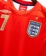 England 2006 Beckham Away Kit (L)