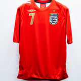 England 2006 Beckham Away Kit (L)