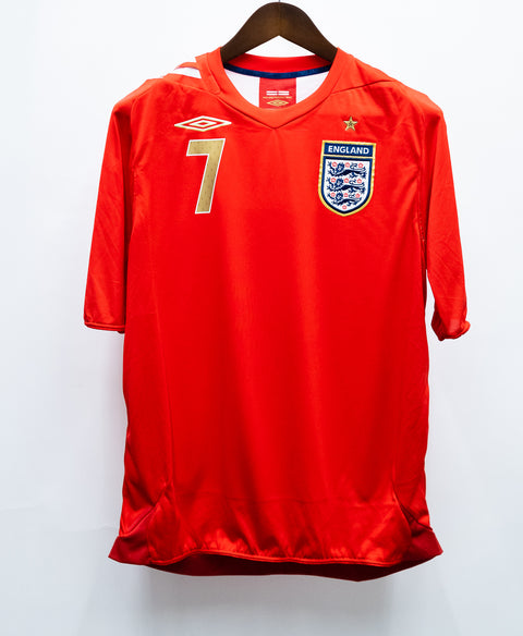 England 2006 Beckham Away Kit (L)