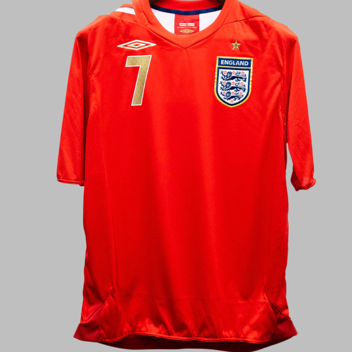 England 2006 Beckham Away Kit (L)