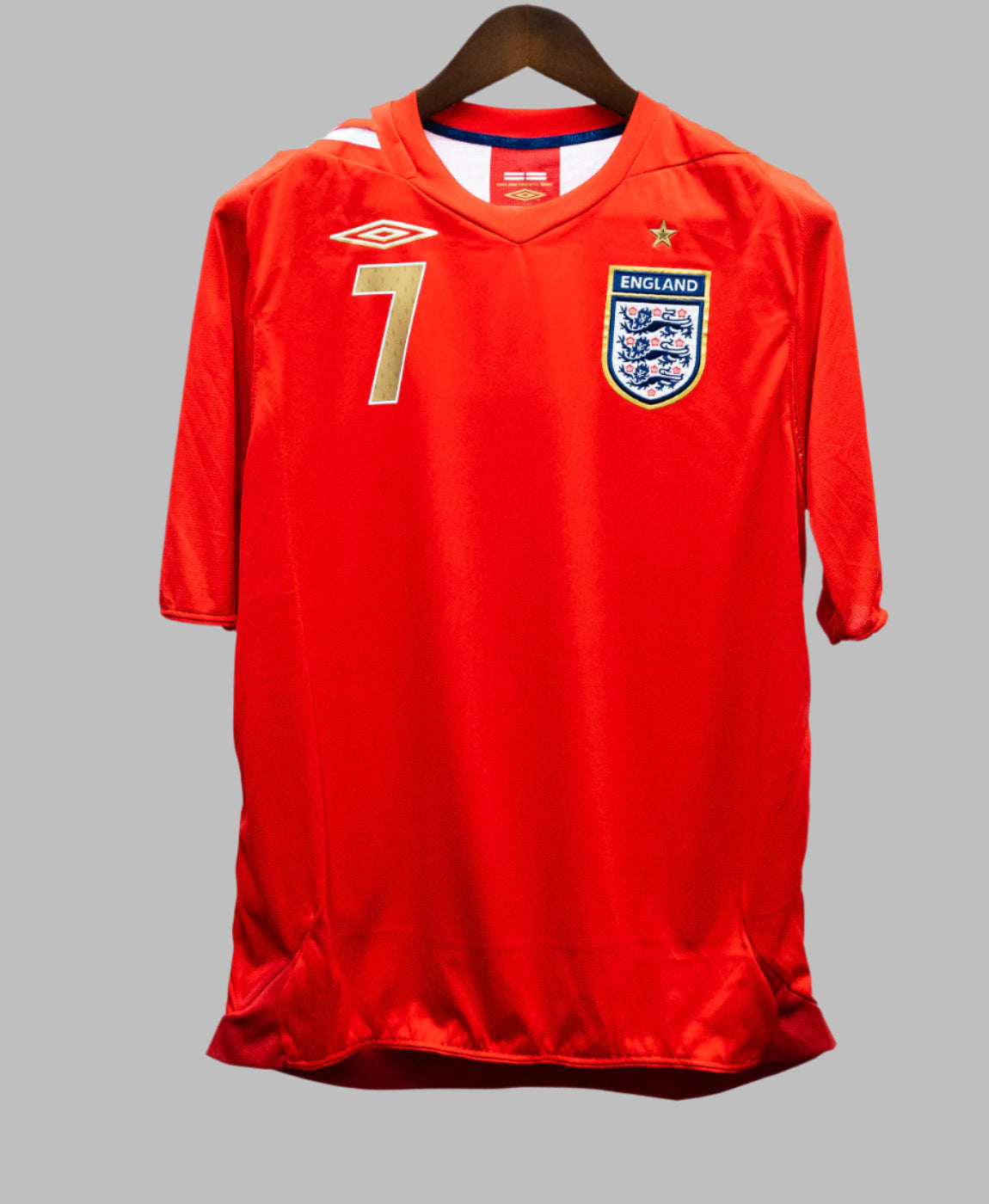 England 2006 Beckham Away Kit (L)