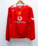 Manchester United 2004-06 Ronaldo Long Sleeve Home Kit (M)