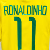 Brazil 2002 Ronaldinho Home Kit (M)