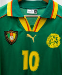 Cameroon 1998 Mboma Home Kit (L)