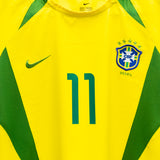 Brazil 2002 Ronaldinho Home Kit (M)
