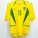 Brazil 2002 Ronaldinho Home Kit (M)