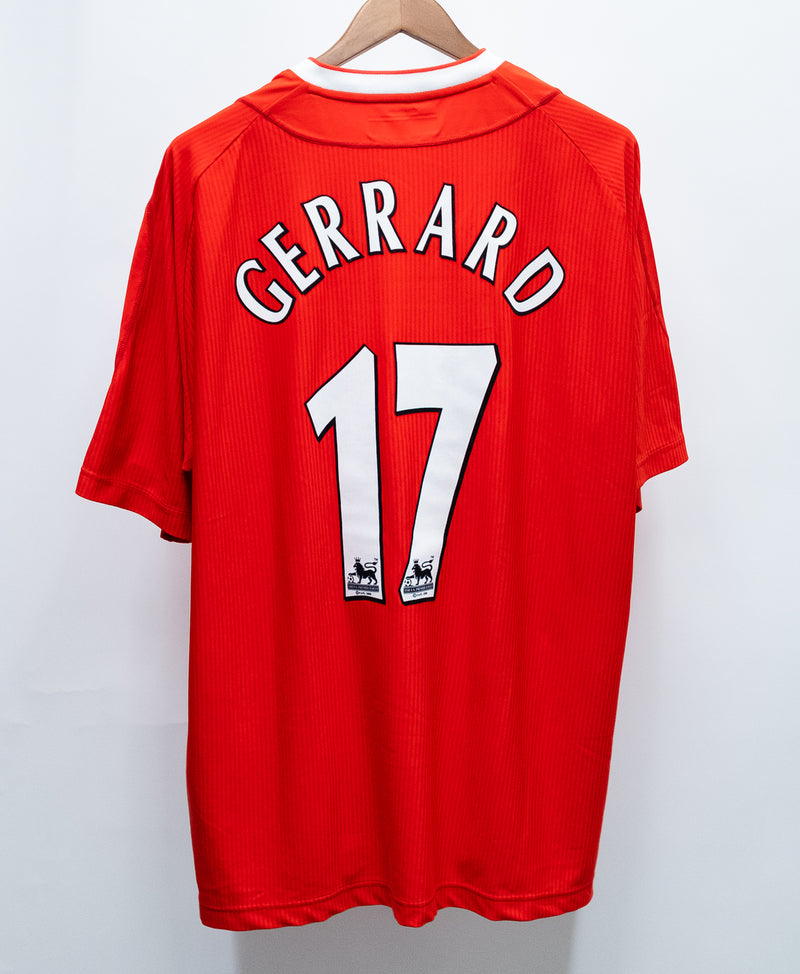 Liverpool 2002-03 Gerrard Home Kit (2XL)