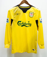 Liverpool 2004-06 Gerrard Long Sleeve Away Kit (M)