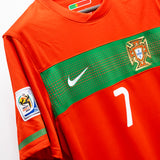 Portugal 2010 Ronaldo Home Kit (L)