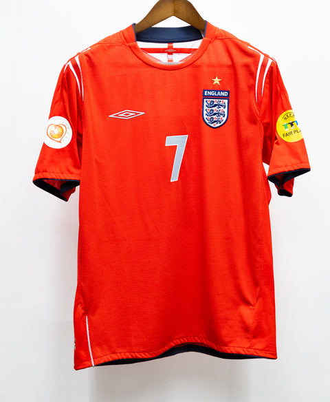 England 2004 Beckham Away Kit (L)