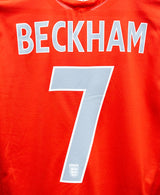 England 2004 Beckham Away Kit (L)