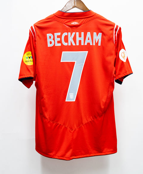 England 2004 Beckham Away Kit (L)