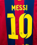Barcelona 2014-15 Messi Home Kit (M)