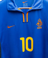 Netherlands 2000 Bergkamp Long Sleeve Away Kit (M)