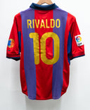 Barcelona 2000-01 Rivaldo Home Kit (M)