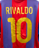 Barcelona 2000-01 Rivaldo Home Kit (M)