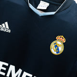 Real Madrid 2003-04 Ronaldo Long Sleeve Away Kit (M)