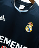 Real Madrid 2003-04 Ronaldo Long Sleeve Away Kit (M)