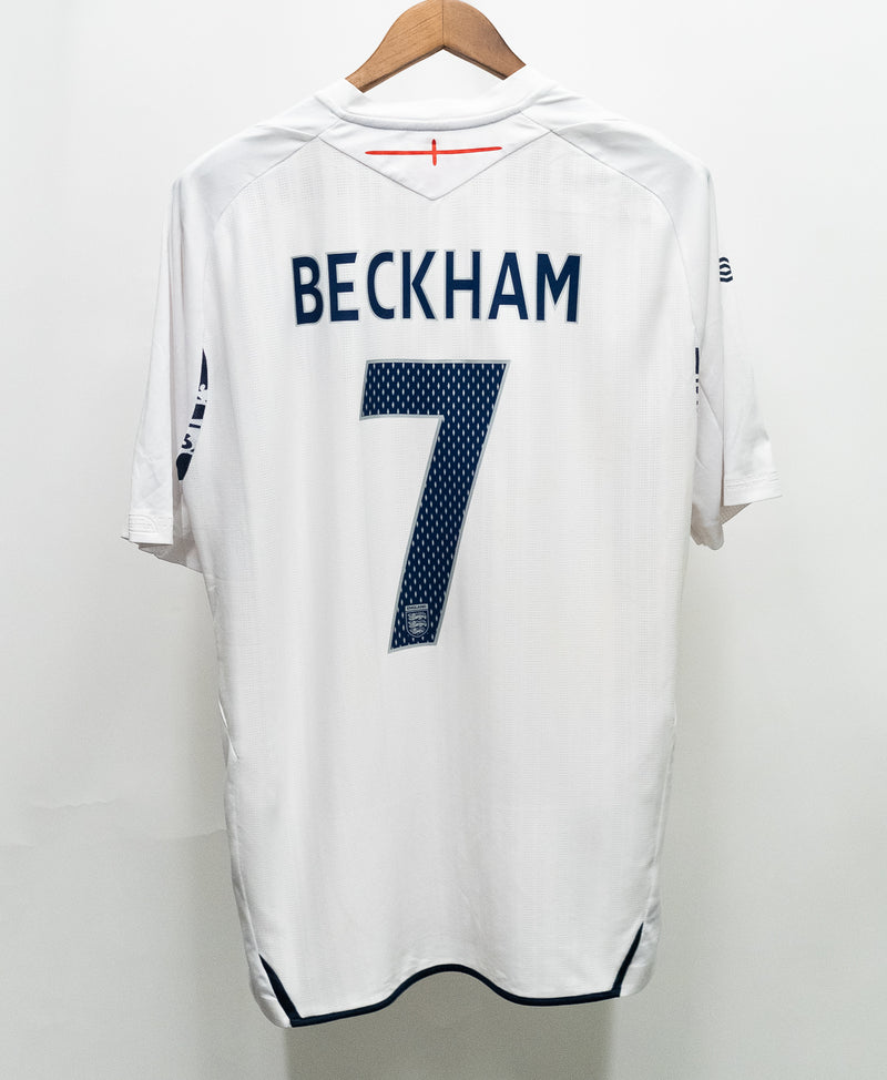 England 2008 Beckham Home Kit (XL)