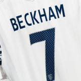 England 2008 Beckham Home Kit (XL)